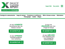 Tablet Screenshot of imagexpert.ca